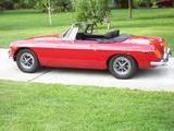 1973 MG MGB Flame Red Wray Lemke