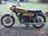 1972 Yamaha MC DS7 Black And Yellow Terry Allen